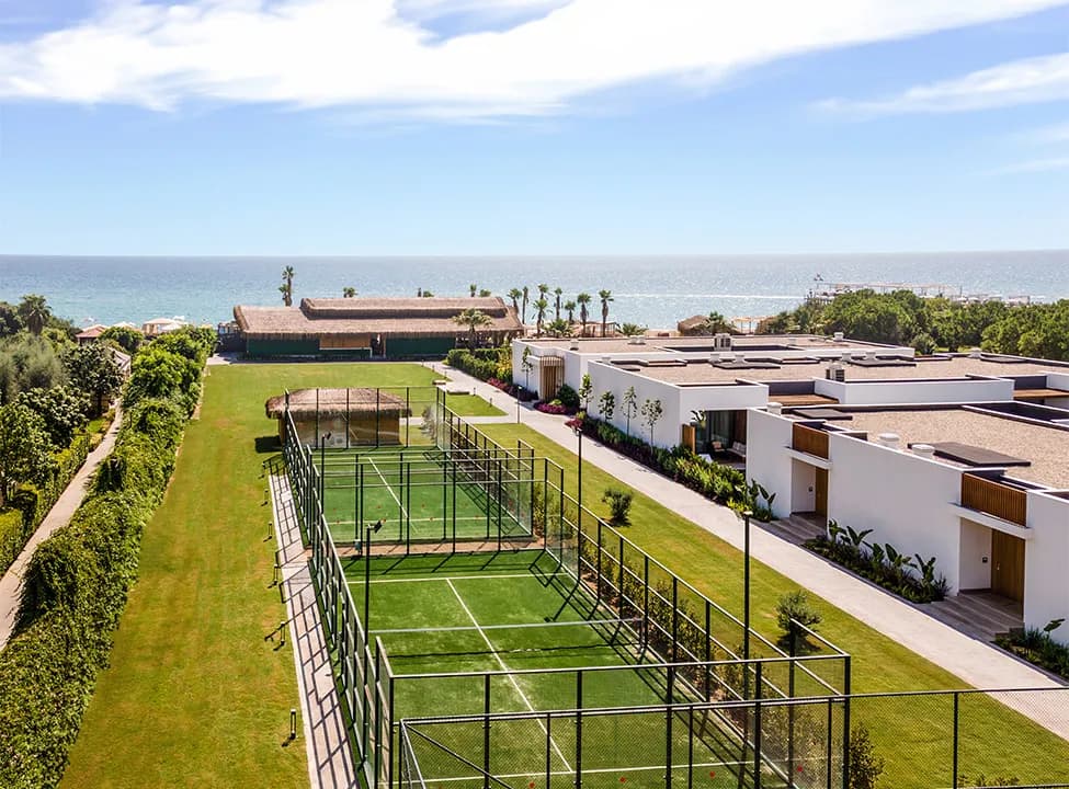 Sirene Belek Hotel padel kortu