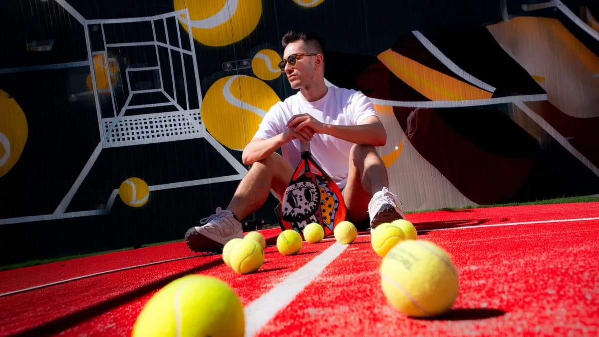 The Rooftop Padel House padel kortu